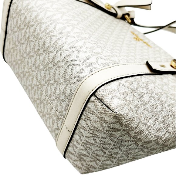 Michael Kors Logo Top-Zip Tote Bag Retail $258 - Picture 5 of 11